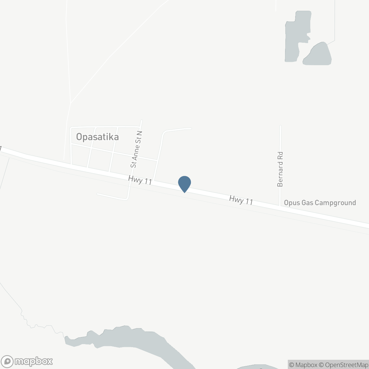 OPASATIKA - 104 GOVERNMENT ROAD, Opasatika, Ontario P0L 1Z0